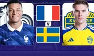 Live Streaming Prancis vs Swedia Piala Dunia 2026: Siaran Langsung TVRI, Kick-off Pukul 04.00 WIB
