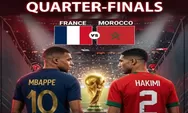 Link Live Streaming Prancis vs Maroko Perempat Final Piala Dunia 2026, Ulangan Semifinal Qatar 2022