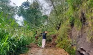 Longsor Kembali Terjadi di Lereng Gunung Merapi-Merbabu