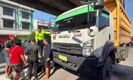 Viral disosial media truk kontainer dikawasan Tanjung Priok melawan arah diduga mau masuk petikemas