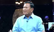 Debat Pertama Capres: Prabowo Berjanji untuk Perbaiki Kekurangan dan Berantas Korupsi Secara Mendalam