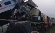Kereta Turangga dan KA Bandung Raya Tabrakan, 22 Penumpang Luka Ringan dan 1 Masinis Dilaporkan Selamat
