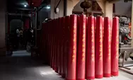 Sambut Hari Raya Imlek, Lilin-Lilin Vihara Siratkan Pesan Ini