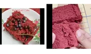 Pecinta Dessert Mampir Yuk! Ada Resep Red Velvet Cake yang Bikinnya Cuman Butuh 2 Butir Telur Aja, Yuk Diintip