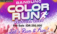 Daftar Segera! Rasakan keseruan Color Run Terbesar di Bandung dengan Harga Spesial dan Dapatkan Paket Racepack Lengkap!
