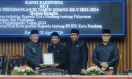 Rapat Paripurna DPRD, Pj Wali Kota Bandung Sampaikan Penjelasan Raperda tentang RPJPD Kota Bandung Tahun 2025-2045