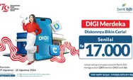Sambut HUT RI ke 79 bank bjb Beri Diskon Untuk Pengguna DIGI