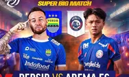 KLIK Link Live Streaming dan Prediksi Skor Laga Persib vs Arema FC Liga 1 2024-2025 di Stadion Si Jalak Harupat Bandung!