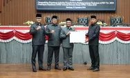Rapat Paripurna DPRD Tetapkan Raperda Perubahan APBD 2024