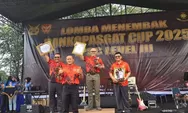 Edwin Senjaya Sabet Juara 1 Lomba Menembak Dankopasgat Cup 2025