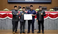 Rapat Paripurna Sepakati Perubahan Perda No 1 Tahun 2024 tentang Pajak dan Retribusi Daerah