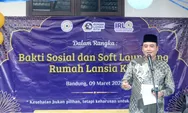 Erwin Resmikan Rumah Lansia Kita di Kecamatan Sukajadi