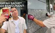 Jerhemy Owen Sulap Sampah Sachet Jadi Bahan Bangunan, Gunakan Papan Daur Ulang untuk Pabrik Mini