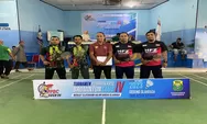 Dua Tim PWI Aceh Utara Berlaga di Turnamen Bulu Tangkis PPBC CUP IV