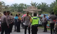 Dibawah Kepemimpinan Wakapolres Langkat, Pengamanan Kunjungan Anies Rasyid Baswedan di Gedung MABMI Aman