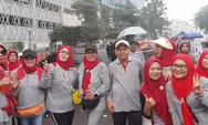   Pererat Silaturahmi, IKAL SMA 6 Medan Jalan Sehat dan Senam Pagi Bersama