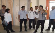 Kapolresta Deli Serdang Tinjau dan Chek Gudang Logistik KPU