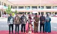 Pj Walikota Padangsidimpuan Sambut Kedatangan Putri Batik Cilik Intelegensia Indonesia Tahun 2023  
