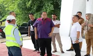 Tinjau Rehabilitasi Alun-Alun, Baskami Harapkan Semakin Perindah Kota Tanjungbalai