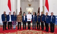 Presiden Jokowi Terima Pengurus PWI Pusat di Istana Merdeka, Ini Pesannya