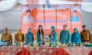 Kahiyang Ayu Sambut Kedatangan Tim Evaluasi Pelaksanaan Terbaik Kelurahan PTP2WKSS  Sumut 