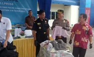 Masuk Secara Ilegal Masuk Dari Perairan Lanagkat, Polda Sumut dan Bea Cukai Amankan Pakaian Bekas  