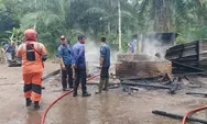 Rumah Kontrakan di Galang Deliserdang Terbakar, Uang Tunai Rp 30 Juta Hangus