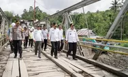 Sangat Dinanti Masyarakat Nias Barat, Pj Gubernur Sumut Minta  Kontraktor Selesaikan Jembatan Idano Noyo Lebih Cepat