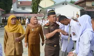 Jaksa Masuk Sekolah, Ini Pesan Kajari Padangsidimpuan kepada pelajar SMAN 1