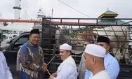 Plt Bupati Langkat Serahkan Tiga Ekor Sapi untuk Acara Haul ke-100 Tuan Guru Babussalam 