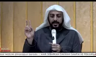 Syekh Ali Jaber Bagikan Tips untuk Masalah Rumah Tangga, Rezeki, Gangguan Jin dan Jodoh Hanya Pakai Air Garam, Begini Caranya!