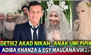 Hari Ini Minggu (10/12/2023), Umi Pipik   Akan Gelar Pernikahan Putrinya Adiba : Gantikan Posisi Sang Ayah, Abidzar Akan Jadi Wali Nikah Kakaknya.