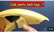 2 Cara Memperbaiki Body Motor yang Pecah : Buat Body Bagus dan Kembali Mulus