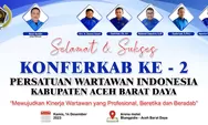 PWI Abdya Bakal Gelar Konferkab II pada14 Desember 2023