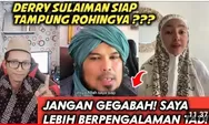 Ustaz Derry Sulaiman: Niat Menampung Pengungsi Rohingya Lilaahi Ta’ala. Netizen: Pilihan Terbaik Pulangkan Rohingya Ke Bangladesh, Cegah Kesenjangan S
