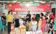 Sambut Perayaan Natal, Polres Padangsidimpuan Anjangsana ke Panti Asuhan