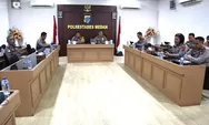 Persiapan Pengamanan Natal, Polrestabes Medan Hadiri Rakor Ops Lilin Toba 2023 Dipimpin Kapoldasu