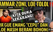 Deddy Corbuzier Berang :  Ungkap Kekecewaan dan Malu Terhadap Ammar Zoni