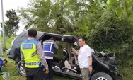 Inova Kecelakaan di Jalan Tol Lubuk Pakam, 4 Tewas, 3 Luka, Korban Baru Ikuti Wisuda Sarjana