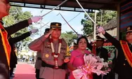 Disambut Pedang Pora, AKBP  Brenhard L Malau SIK Jabat Kapolres Labuhanbatu