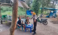 Jelang Pemilu, Kasat Samapta Polres Batubara Melaksanakan 'Cooling System' Ops Mantap Brata
