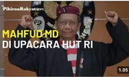 Mahfud MD Tampil dengan Baju Khas Madura Dalam Debat Cawapres 2024