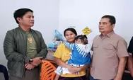 Pasca Dioperasi, Balita Mesrida Waruwu Anak Nelayan Dari Nias Dijenguk Pj Gubernur Sumut