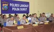 Polres Langkat Ungkap Kasus Pembunuhan dan Korupsi Peremajaan Sawit