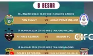 Turnamen Sepakbola Piala Inalum Memasuki Babar Perempat Final,