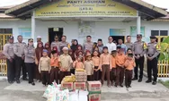 Kapolres Batubara Silaturahmi ke Panti Asuhan Husnul Kotimah Tanjung Tiram