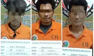 Diduga Pakai dan Edarkan Sabu, 3 Pria ini Dibekuk Polisi