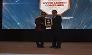 Inalum Terima Penghargaan Pada Acara Indonesia Living Legend Companies Award tahun 2024