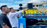 Tinjau Pelabuhan Tiga Ras, Bupati Ajak Masyarakat Marharoan Bolon Menata Keindahan Pelabuhan