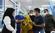 Pilu, Pj Gubernur Sumut Kunjungi Anak TK Penderita Pecah Tengkorak Kepala, Ternyata ini Sebab Penyakitnya